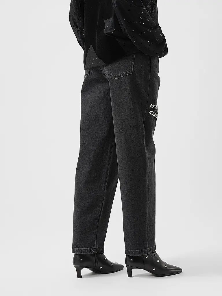 KARO KAUER | Nome prodotto: Jeans Balloon Fit PETITE DIAMOND | 