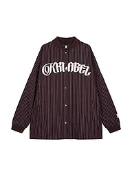 KARO KAUER | Overshirt | Rosso scuro