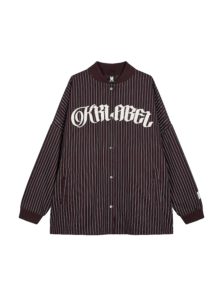 KARO KAUER | Overshirt | Rosso scuro