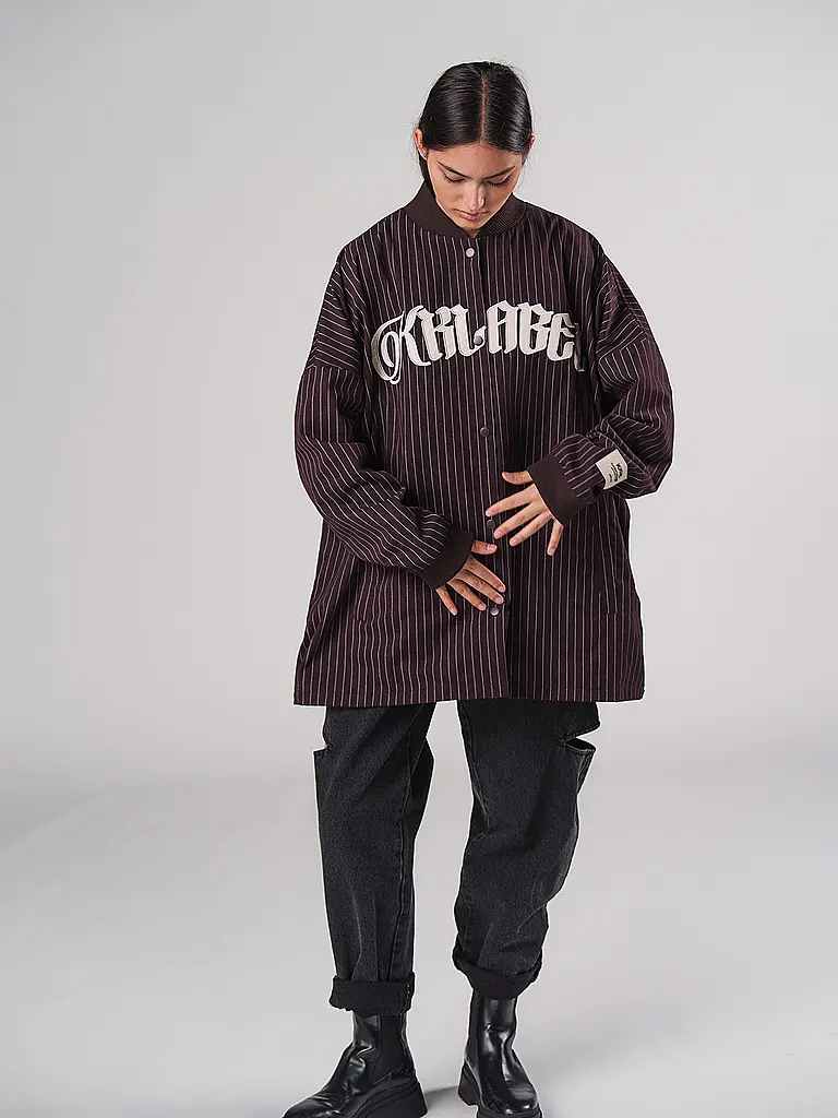 KARO KAUER | Overshirt | Rosso scuro