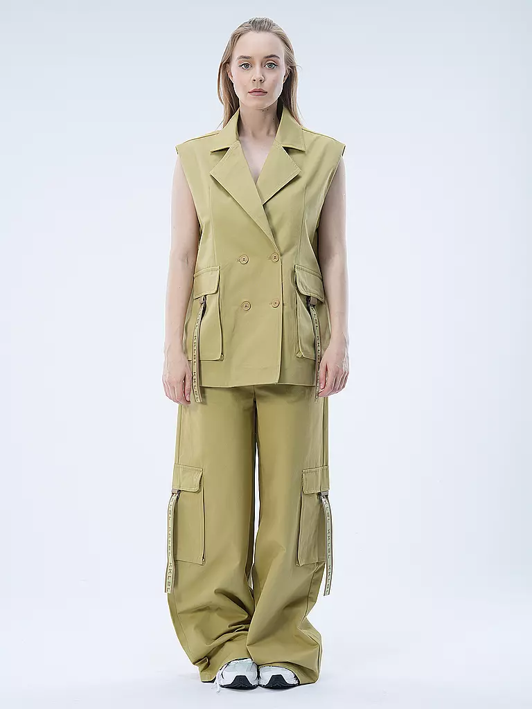 KARO KAUER | Pantaloni cargo | Cammello