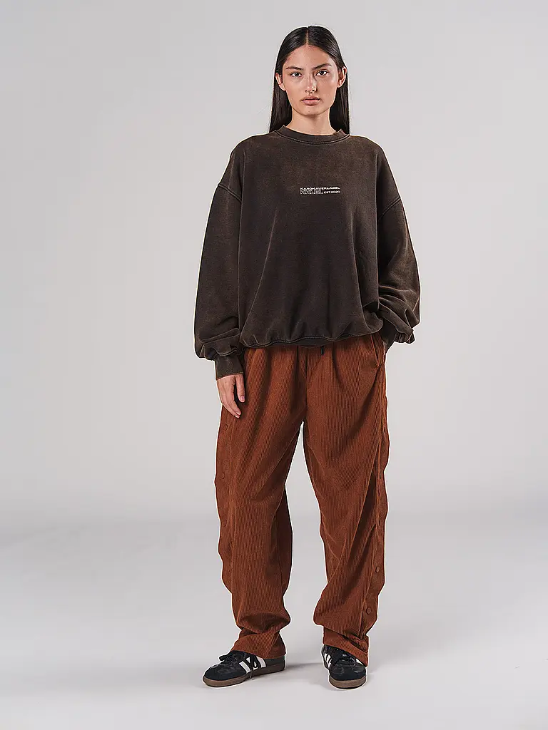 KARO KAUER | Pantaloni di velluto a coste | Marrone