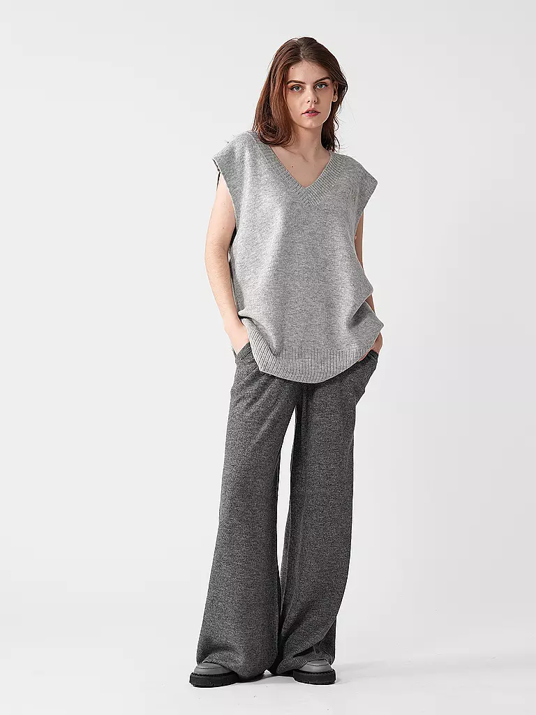 KARO KAUER | Pantaloni Marlene | Grigio