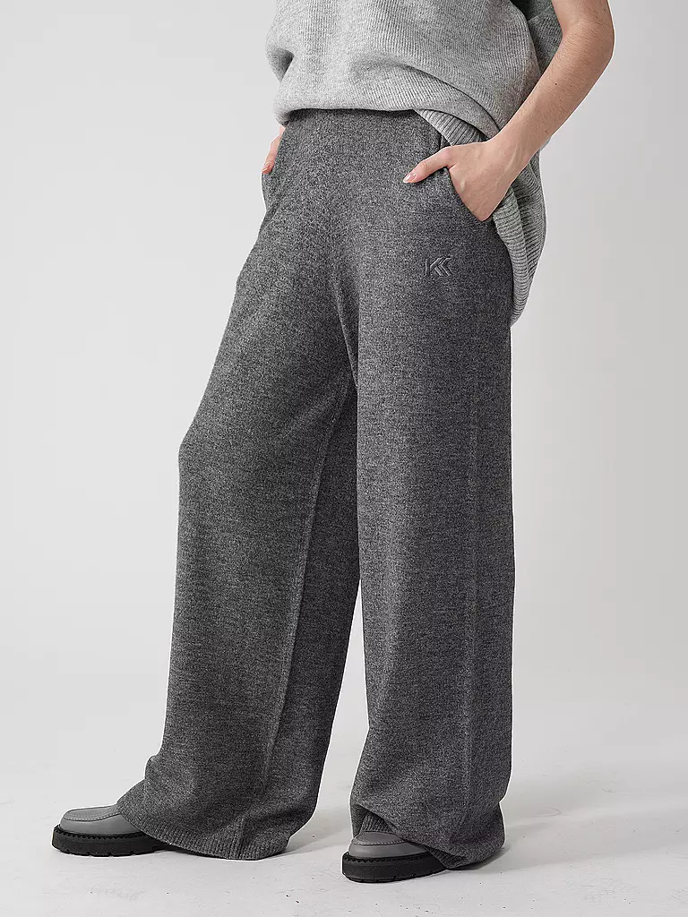 KARO KAUER | Pantaloni Marlene | Grigio