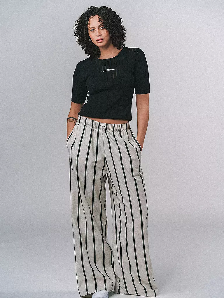 KARO KAUER | Pantaloni Marlene | Grigio