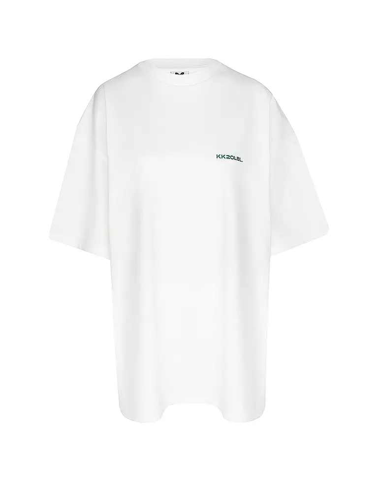 KARO KAUER | T-shirt oversize FORTUNE COOKIE | Crema