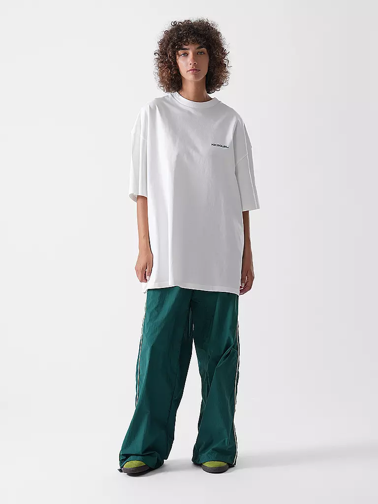 KARO KAUER | T-shirt oversize FORTUNE COOKIE | Crema