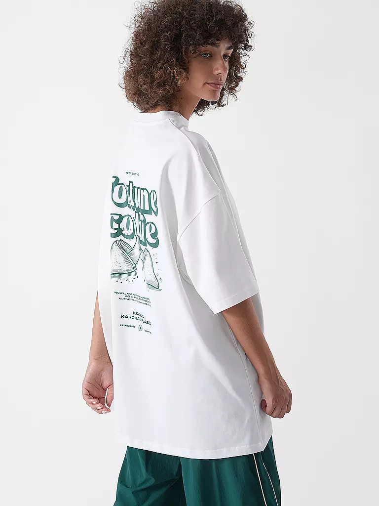 KARO KAUER | T-shirt oversize FORTUNE COOKIE |