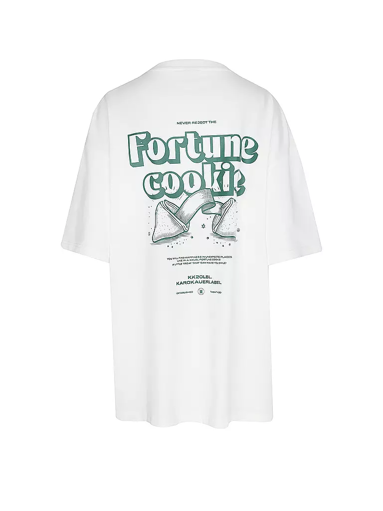 KARO KAUER | T-shirt oversize FORTUNE COOKIE |