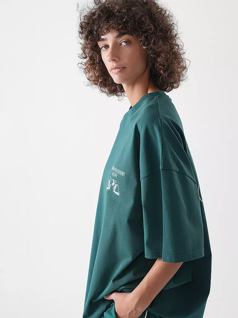 KARO KAUER | T-Shirt Oversized Fit GOOD FORTUNE | 