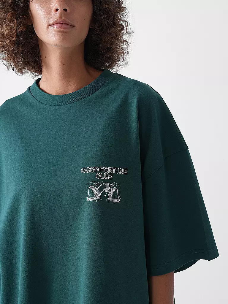 KARO KAUER | T-Shirt Oversized Fit GOOD FORTUNE | 