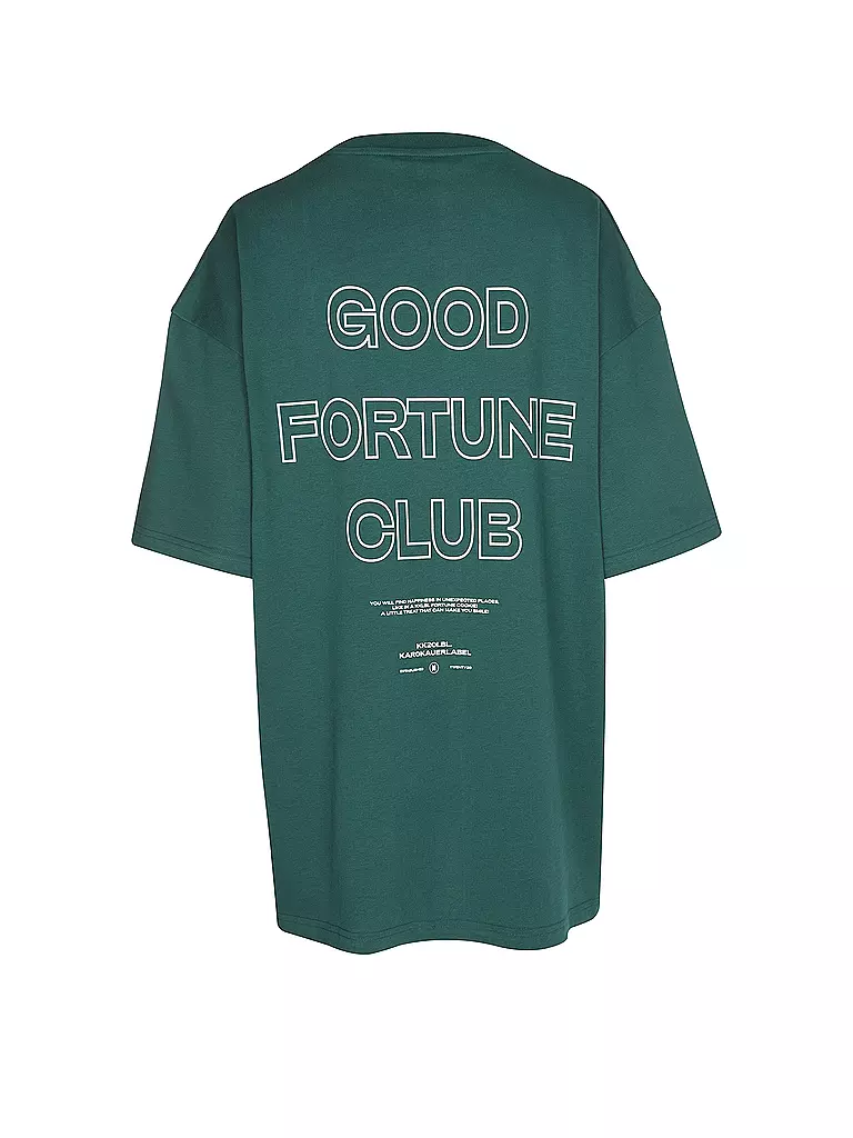 KARO KAUER | T-Shirt Oversized Fit GOOD FORTUNE | 