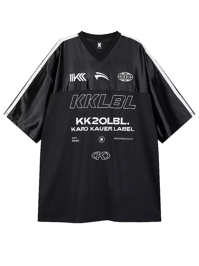 KARO KAUER | T-shirt vestibilità oversize | Nero