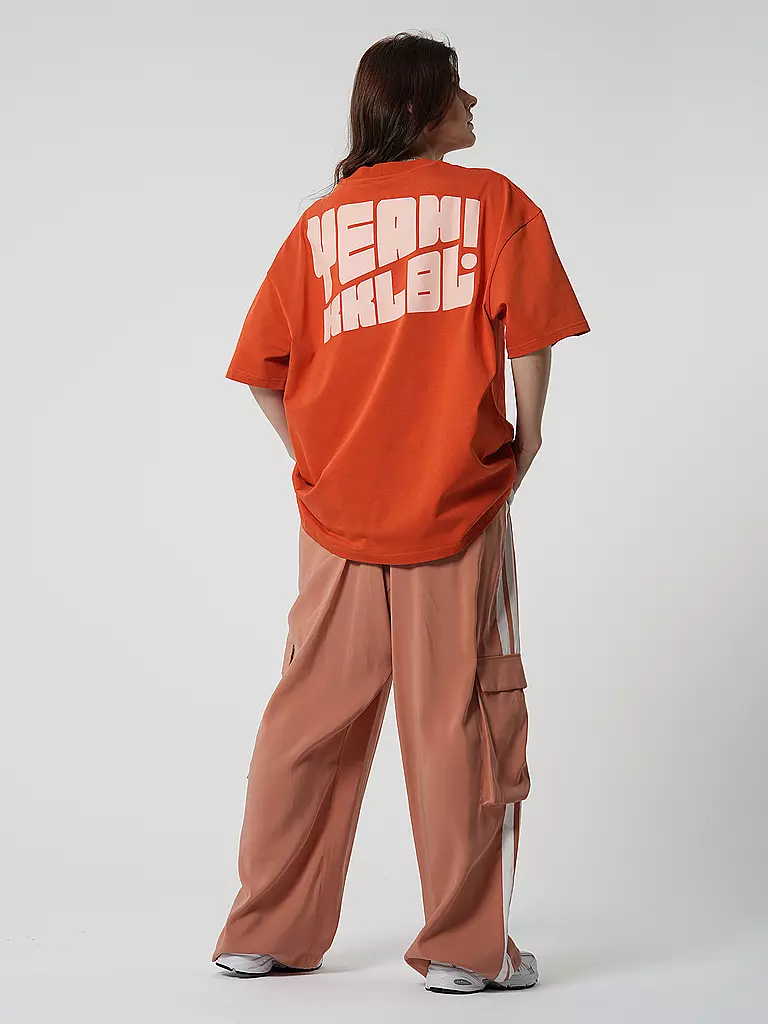 KARO KAUER | T-Shirt YEAH | Arancione
