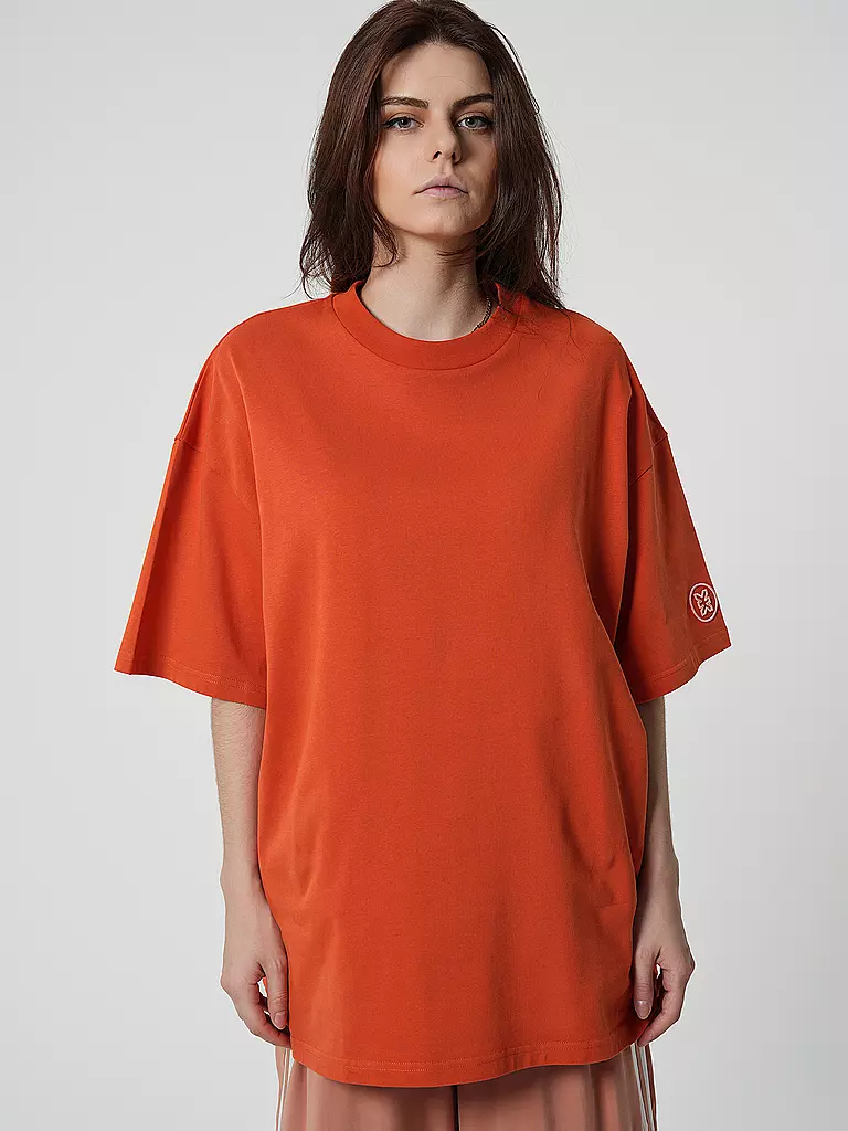 KARO KAUER | T-Shirt YEAH | Arancione
