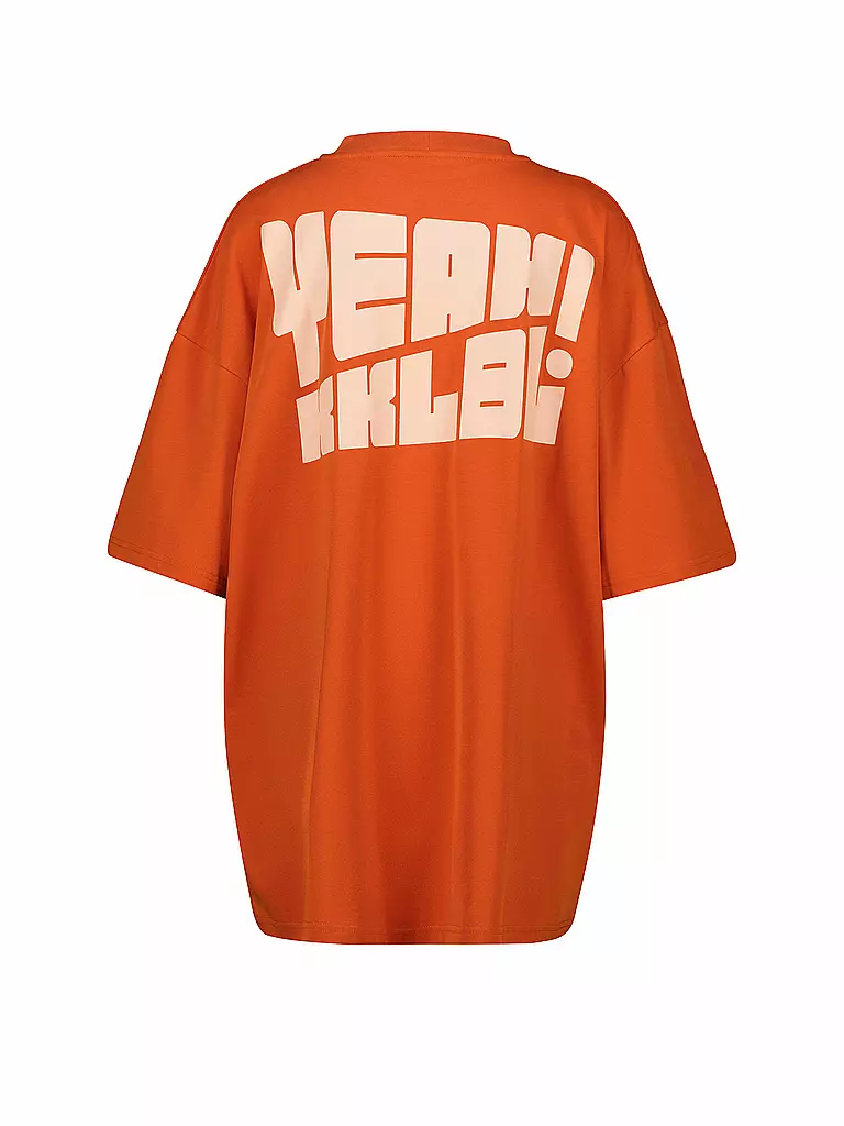 KARO KAUER | T-Shirt YEAH | Arancione