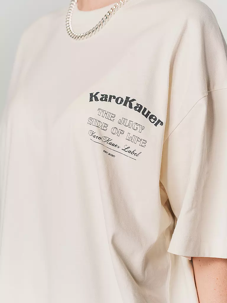 KARO KAUER | T-shirt | Crema