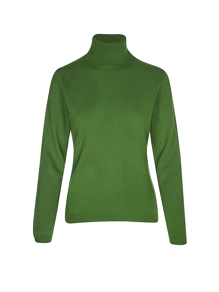 Pullover in cashmere verde L
