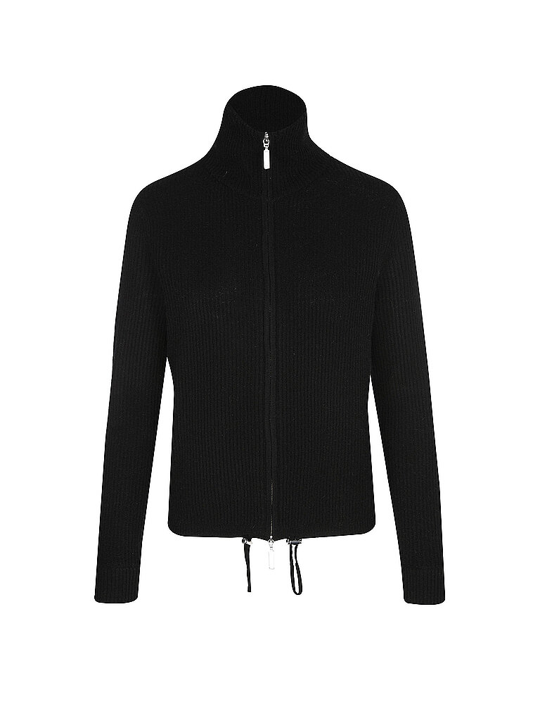Cardigan in maglia di cashmere nero M