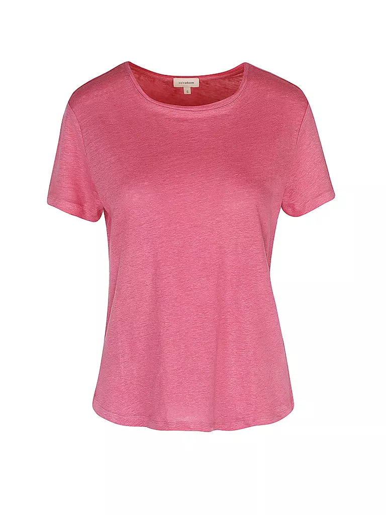 KATESTORM | Leinenshirt | Fucsia