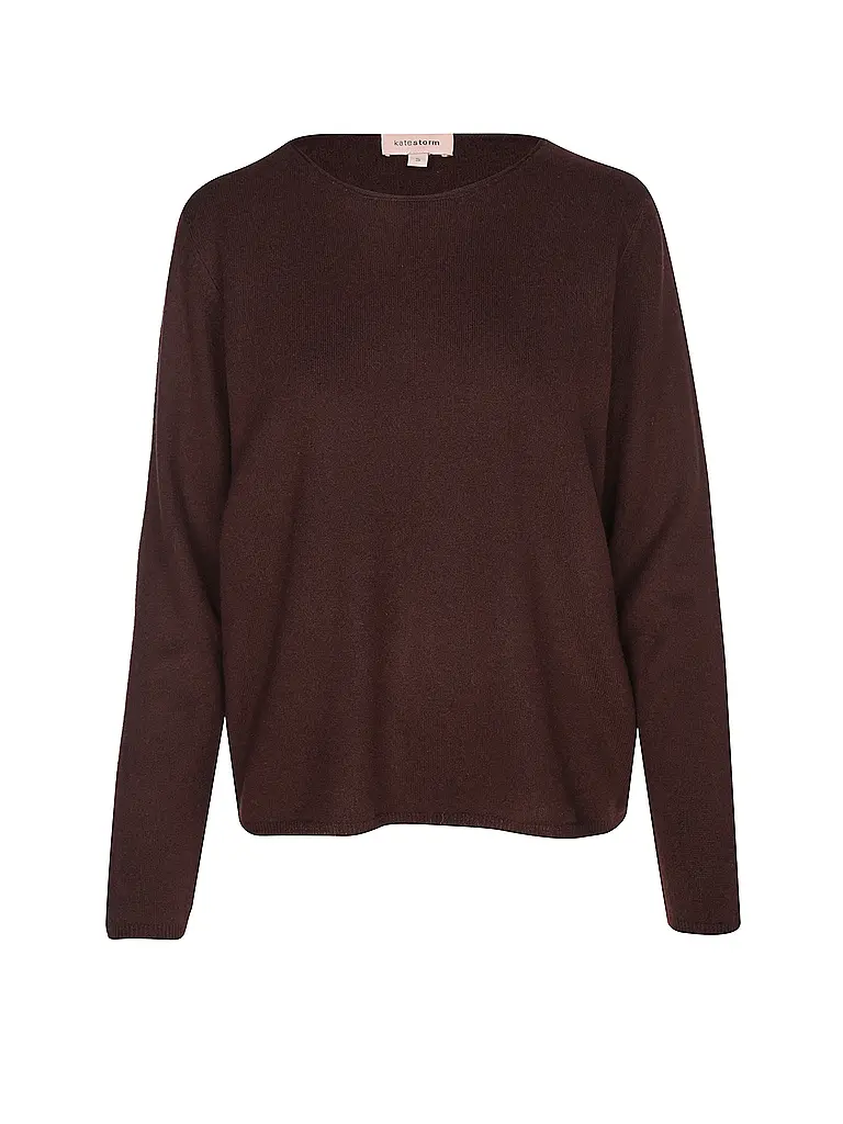 KATESTORM | Pullover in cashmere | Rosso scuro