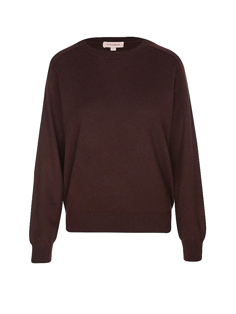 KATESTORM | Pullover in cashmere | Rosso scuro
