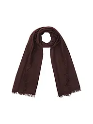 KATESTORM | Sciarpa in cashmere | Rosso scuro