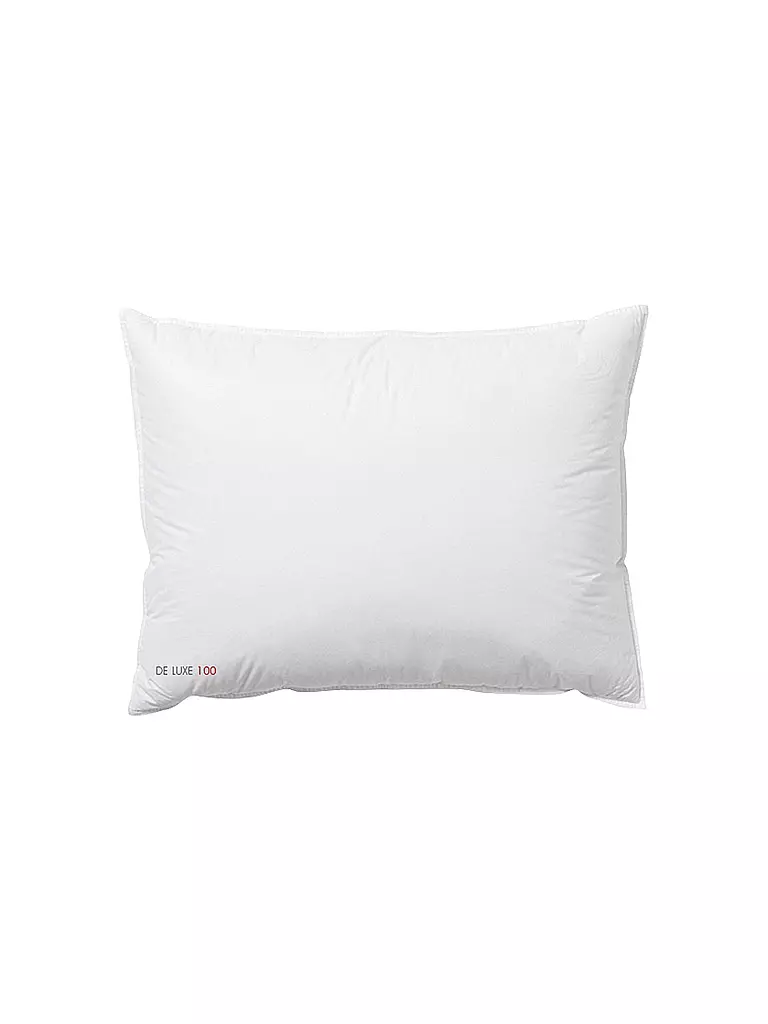 KAUFFMANN | Cuscino "De Luxe 100" 60x80cm (550g Extra morbido) | Bianco