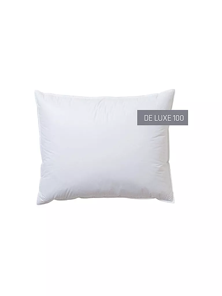 KAUFFMANN | Cuscino "De Luxe 100" 70x90cm (550g Extra soffice) | Bianco