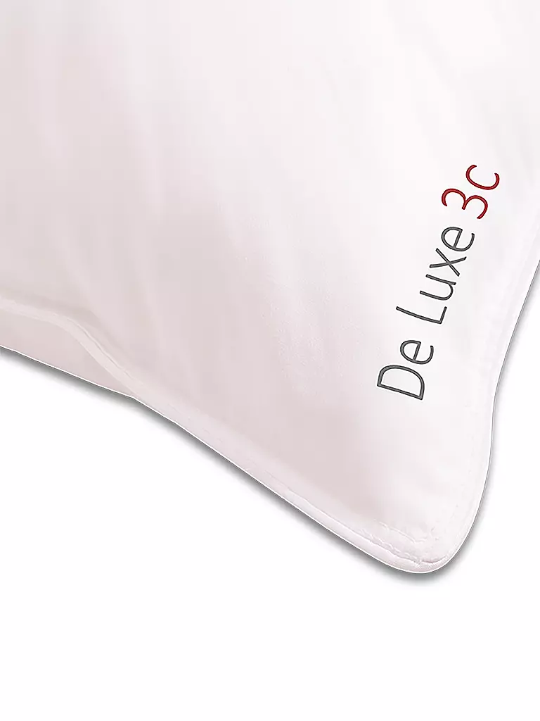 KAUFFMANN | De Luxe 3c Trio cuscino a 3 camere 60x80cm 700g/2x65g | Bianco