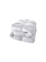KAUFFMANN | Piumino a cassettoni "Superior" 200x200cm (930g Caldo) | Bianco