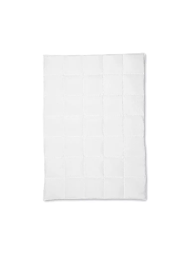 KAUFFMANN | Piumino a cassettoni Superior 140x220cm 740g Caldo | Bianco