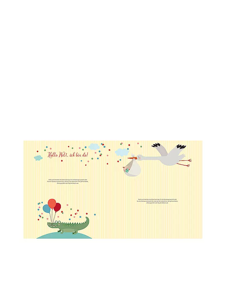 KAUFMANN VERLAG | La mia nascita - Un album di ricordi | Senza colore