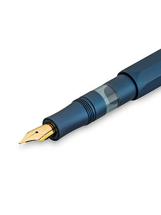 KAWECO | Penna stilografica Piston Sport AL Navy/Gold B