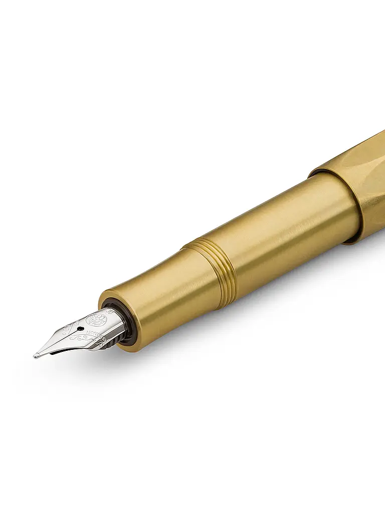 KAWECO | Penna stilografica Brass Sport 0,9 mm Medium | Oro