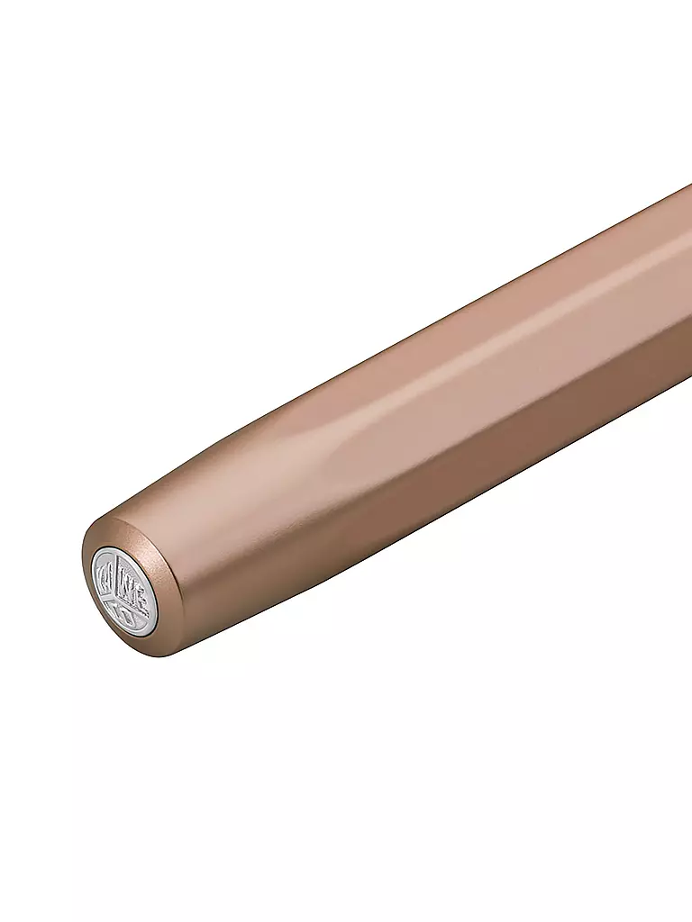 KAWECO | Roller a inchiostro gel AL Sport oro rosa 0,7 mm | 