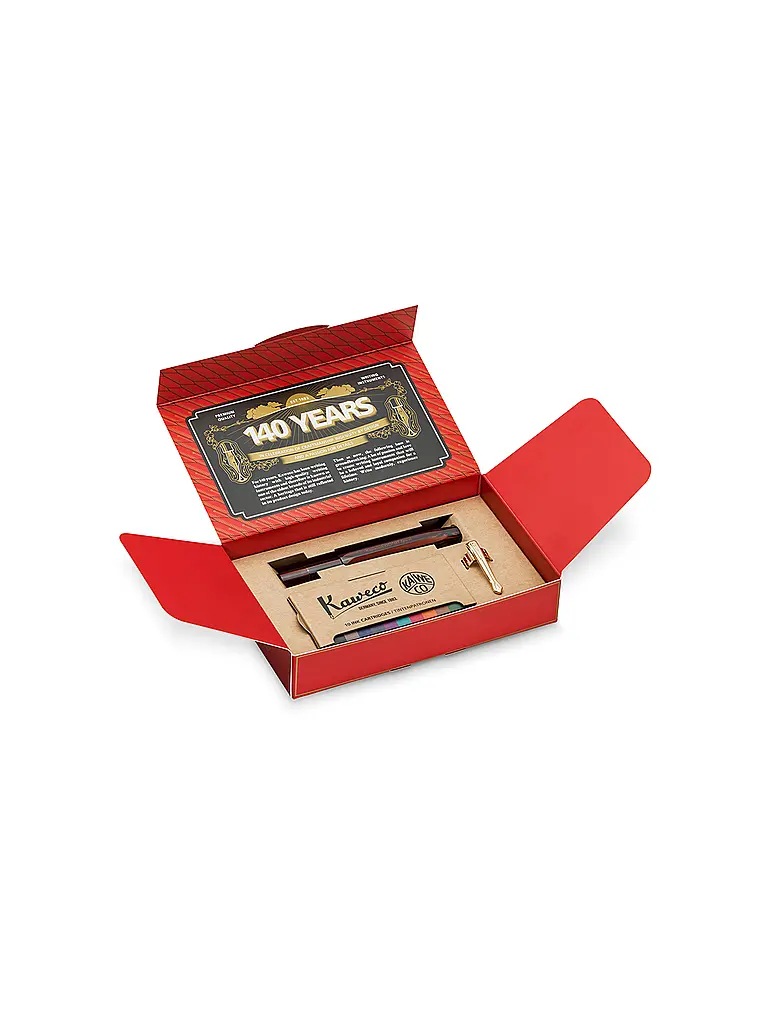 KAWECO | Set penna stilografica EBONIT Set Fine | 