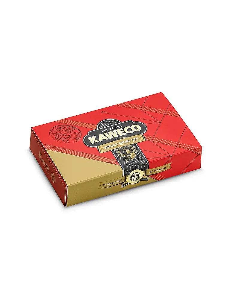 KAWECO | Set penna stilografica EBONIT Set Medium | 