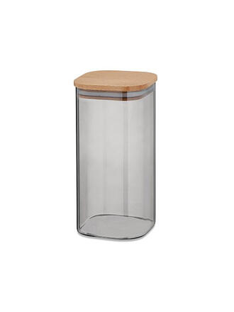 KELA | Vaso per alimenti 1,5 l NEA vetro/faggio