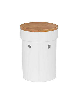 KELA | Portaglio aglio SALENA 12cm Ceramica Bianco