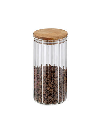 KELA | Barattolo DOROTHEA 0,9 l vetro / acero