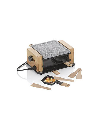 KELA | Raclette Hot Stone BEDRETTO per 4 persone Granito / Legno