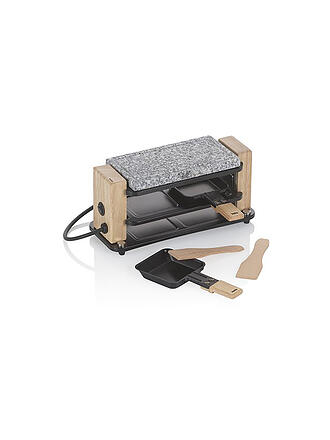 KELA | Raclette Hot Stone BEDRETTO per 2 persone Granito / Legno