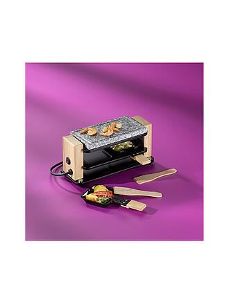 KELA | Raclette Hot Stone BEDRETTO per 2 persone Granito / Legno
