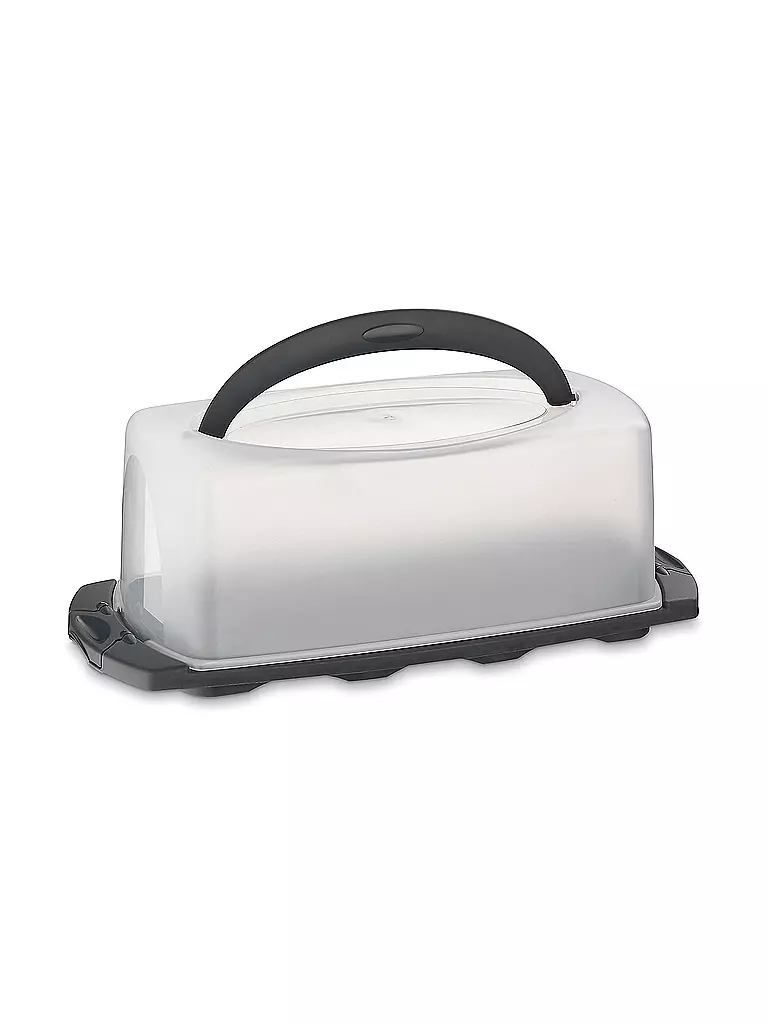 KELA | Contenitore per torta da re DELI 40cm Grigio grafite | Grigio