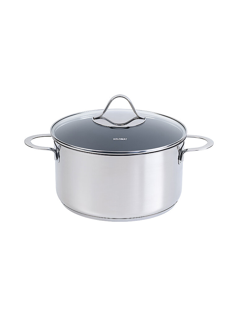 Pentola per carne 24cm / 5,7l Perfekt Acciaio Inox Antiaderente argento