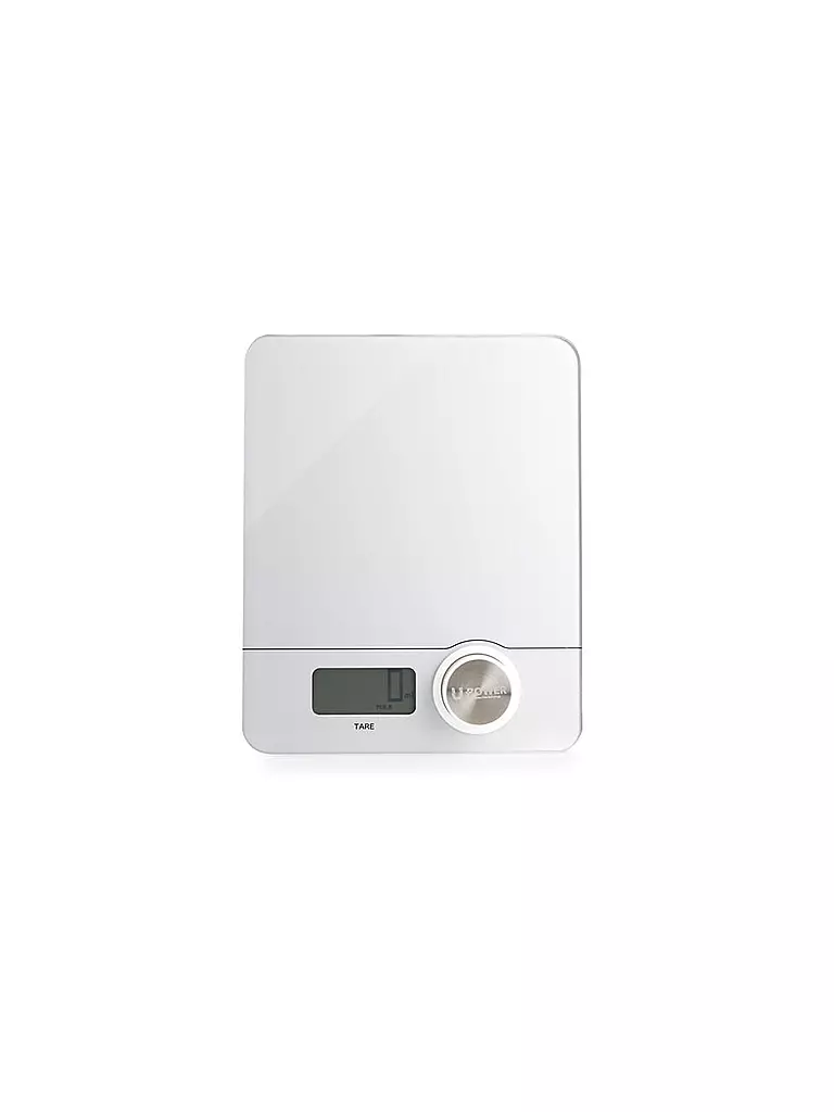KELOMAT | Bilancia da cucina Kinetik (senza batteria) | Bianco