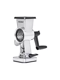 KELOMAT | Grattugia per noci e verdure in acciaio inox con 3 tamburi | Argento