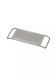 KELOMAT | Grattugia per verdure fine in acciaio inox | Argento