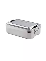 KELOMAT | Lunchbox 18x12cm acciaio inox | Argento
